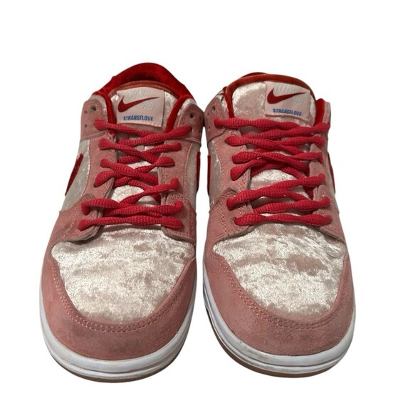 Nike Dunk Low SB x Strange Love Valentines Day Pink Red CT2552-800 Sz 8 - Picture 4 of 12